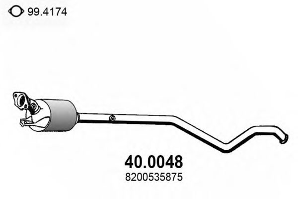 Катализатор ASSO 40.0048