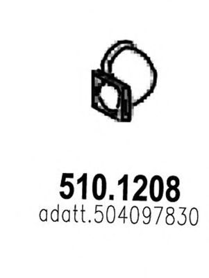 Труба выхлопного газа DINEX 29280