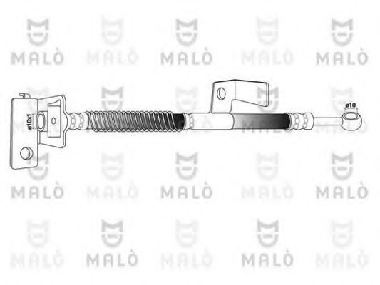 Тормозной шланг MALÒ 80488