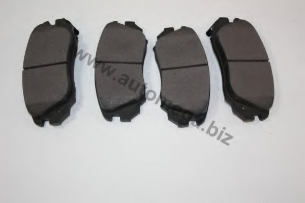 Комплект тормозных колодок, дисковый тормоз AUTOMEGA 3016050236