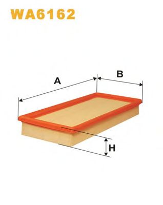 Воздушный фильтр WIX FILTERS WA6162