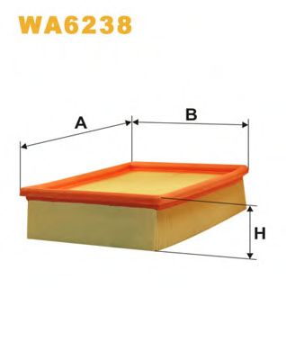 Воздушный фильтр WIX FILTERS WA6238