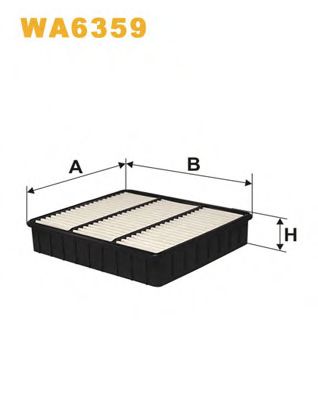 Воздушный фильтр WIX FILTERS WA6359