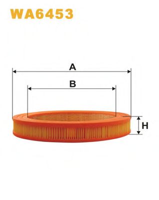 Воздушный фильтр WIX FILTERS WA6453