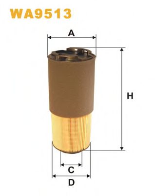 Воздушный фильтр WIX FILTERS WA9513