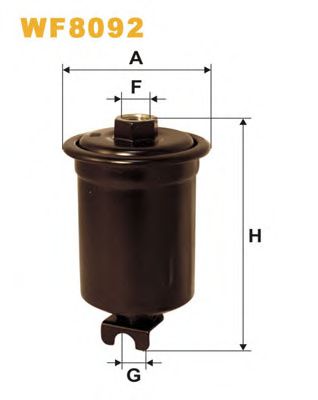 Топливный фильтр WIX FILTERS WF8092