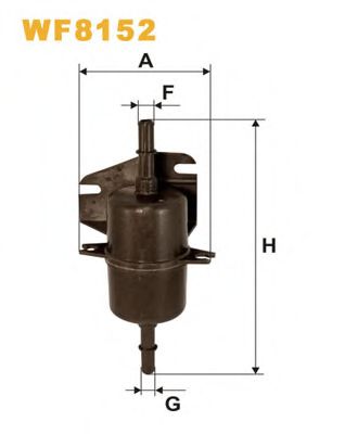 Топливный фильтр WIX FILTERS WF8152