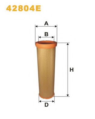 Фильтр добавочного воздуха WIX FILTERS 42804E
