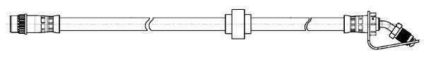 Тормозной шланг CEF 511804