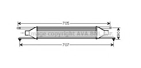 Интеркулер PRASCO FT4319