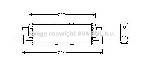 Интеркулер PRASCO MS4285