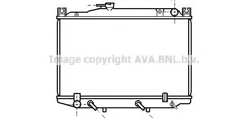Радиатор, охлаждение двигателя NISSENS 64860