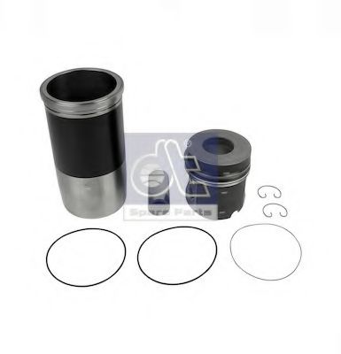 Комплект гильзы цилиндра MAHLE ORIGINAL 0038490