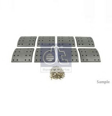 Комплект тормозных башмаков, барабанные тормоза DT 5.92139