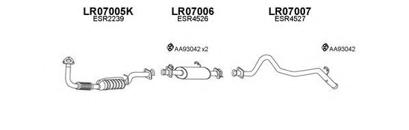Система выпуска ОГ VENEPORTE 070002