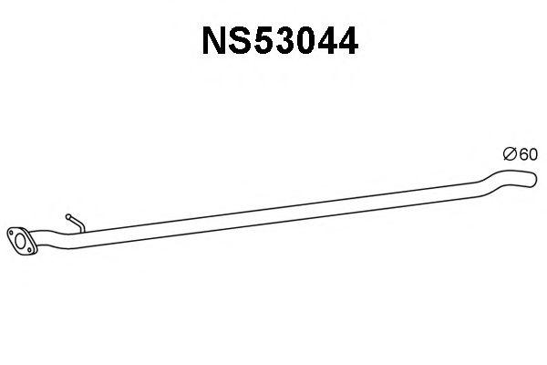 Труба выхлопного газа VENEPORTE NS53044