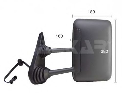 Наружное зеркало ALKAR 9227976