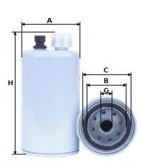 Топливный фильтр UNIFLUX FILTERS XN360