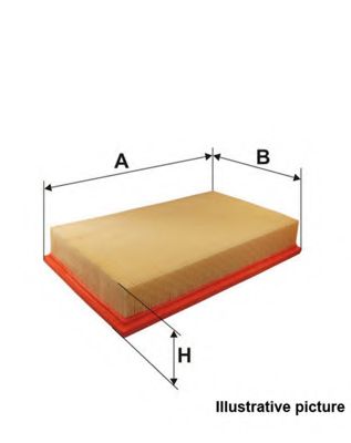 Воздушный фильтр OPEN PARTS EAF3614.10