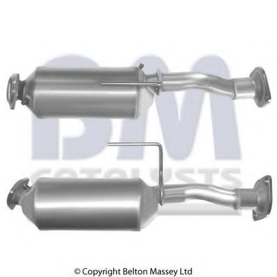 Сажевый / частичный фильтр, система выхлопа ОГ BM CATALYSTS BM11094P
