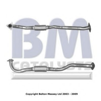 Труба выхлопного газа BM CATALYSTS BM70340