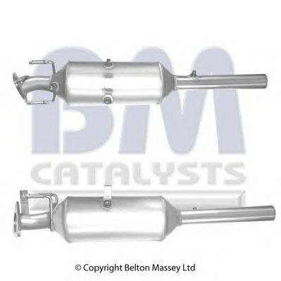 Сажевый / частичный фильтр, система выхлопа ОГ BM CATALYSTS BM11191H