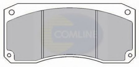 Комплект тормозных колодок, дисковый тормоз COMLINE CBP9015