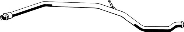Труба выхлопного газа ASMET 08.052