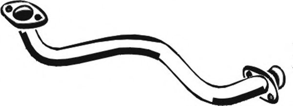 Труба выхлопного газа ASMET 07089