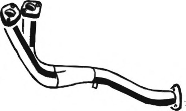 Труба выхлопного газа ASMET 23011