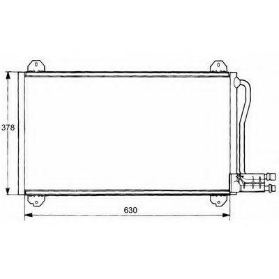 Конденсатор, кондиционер FISPA 11.5096