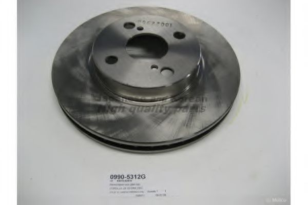 Тормозной диск ASHUKI 0990-5312G