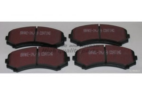Комплект тормозных колодок, дисковый тормоз ASHUKI 1080-9305A