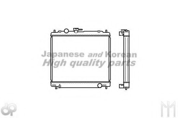 Радиатор, охлаждение двигателя ASHUKI C557-61