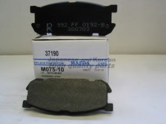 Комплект тормозных колодок, дисковый тормоз ASHUKI M075-10