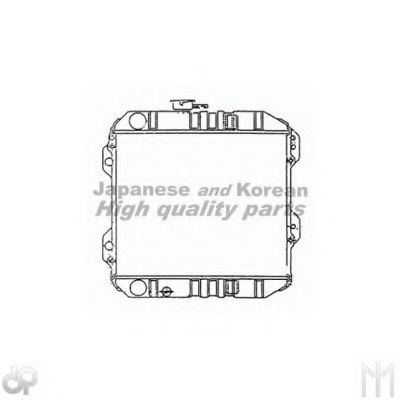 Радиатор, охлаждение двигателя AURADIA 100241