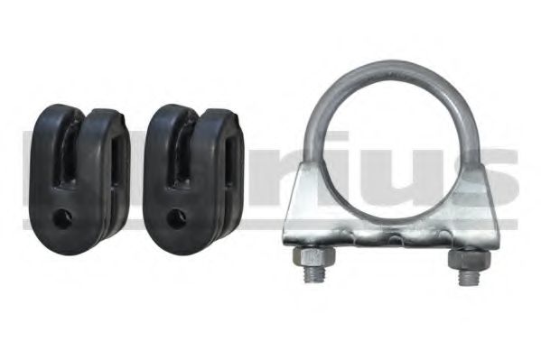 Монтажный комплект, глушитель KLARIUS 402812