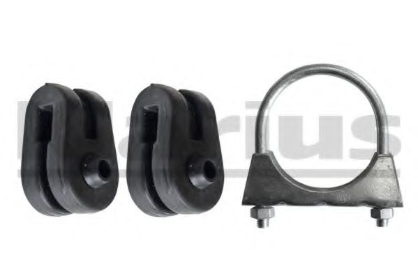 Монтажный комплект, глушитель KLARIUS 402815