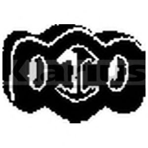 Кронштейн, система выпуска ОГ KLARIUS 420174