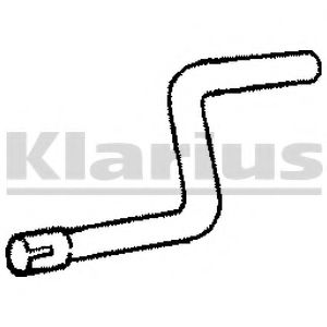 Труба выхлопного газа KLARIUS 120382