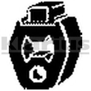 Кронштейн, система выпуска ОГ KLARIUS FDR55