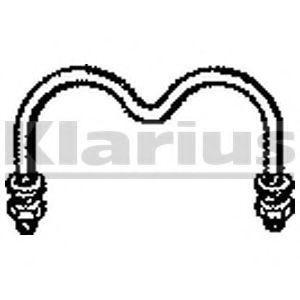 Кронштейн, система выпуска ОГ retec 507120