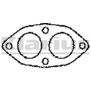 Прокладка, труба выхлопного газа KLARIUS SEG1
