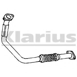 Труба выхлопного газа KLARIUS 130378
