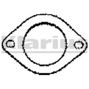 Прокладка, труба выхлопного газа KLARIUS 410167