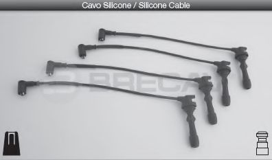 Комплект проводов зажигания BRECAV 29.526