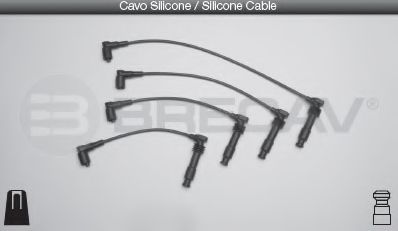 Комплект проводов зажигания BRECAV 36511