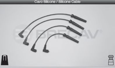 Комплект проводов зажигания BRECAV 36518