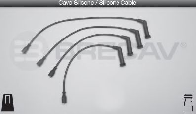 Комплект проводов зажигания BRECAV 52501