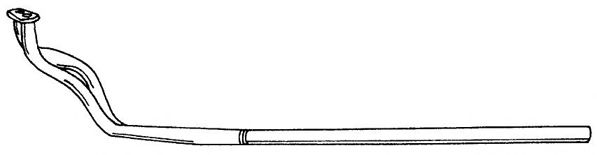 Труба выхлопного газа SIGAM 12142